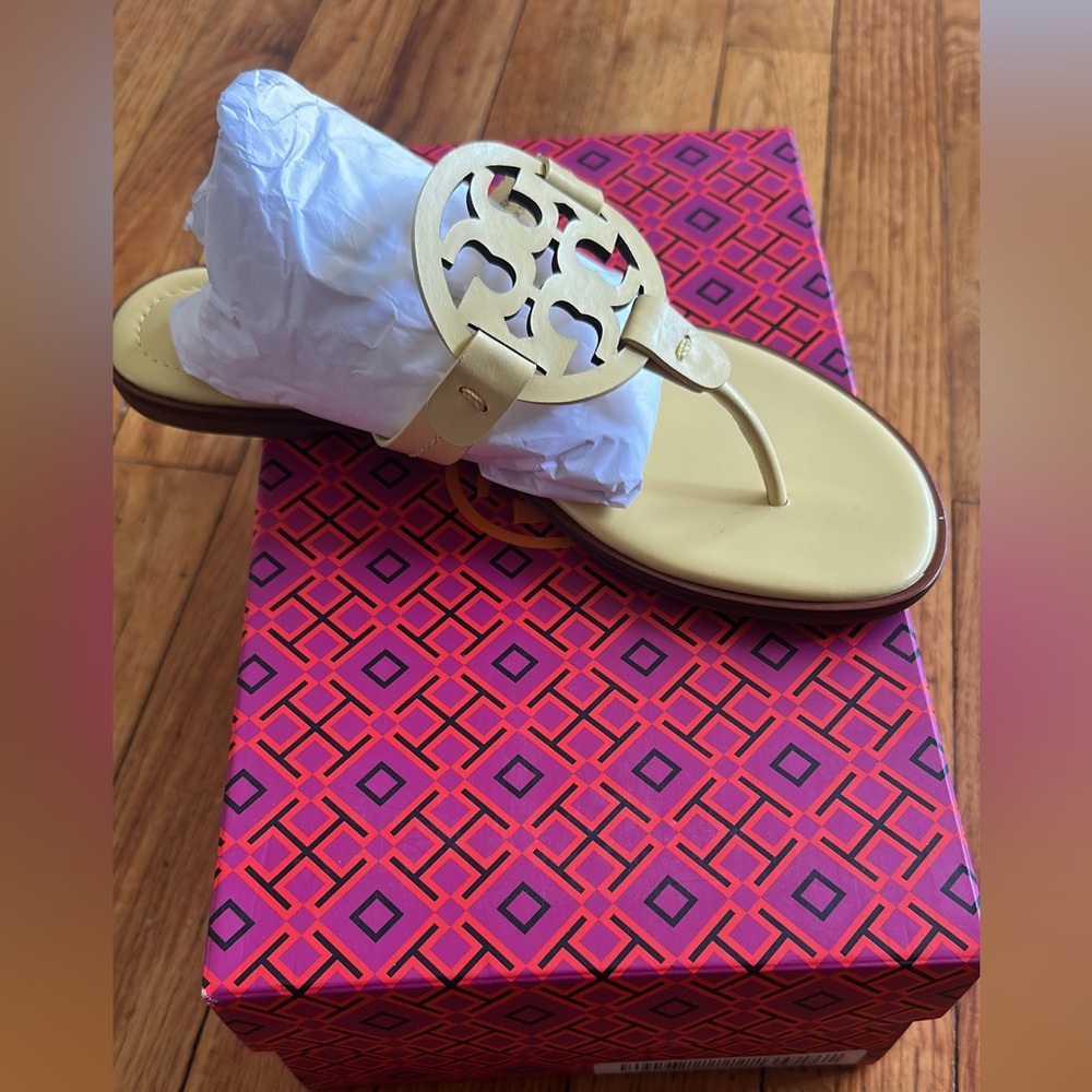 Tory Burch Yellow Sandals
